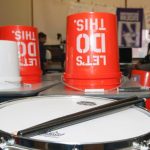 Joe Barksdale of the St Louis Rams at KIPP Inspire Academy