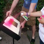 Music stand painting project with Orchestrating Diversity