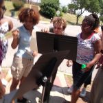 Music stand painting project with Orchestrating Diversity